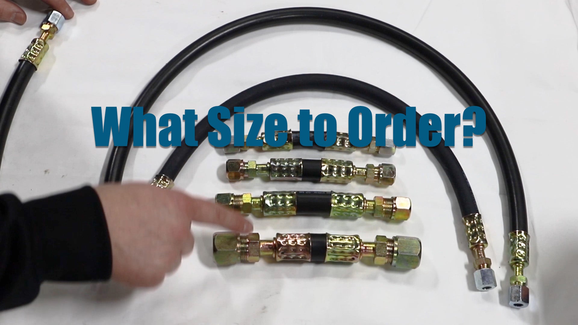 Load video: Shows a few ways to determine the size O.D. your line is and what size AC Line Repair Kit to order.